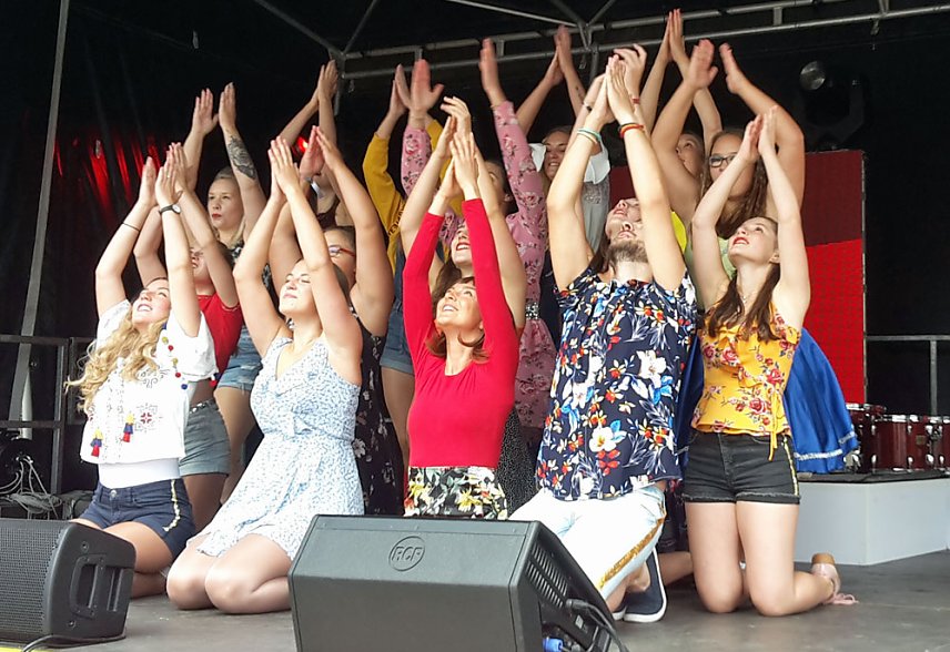 Bild: Tolle Stimmung beim Weinfest