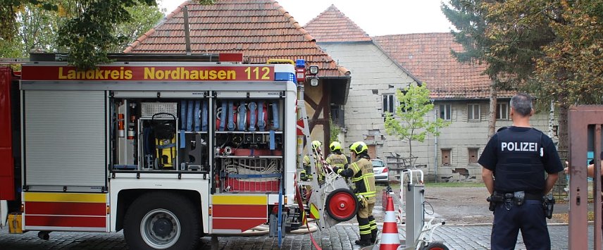 Bild: Einsatz in der Geseniusstra&szlig;e
