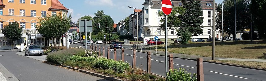 Bild: Neuer Kreisel kommt.