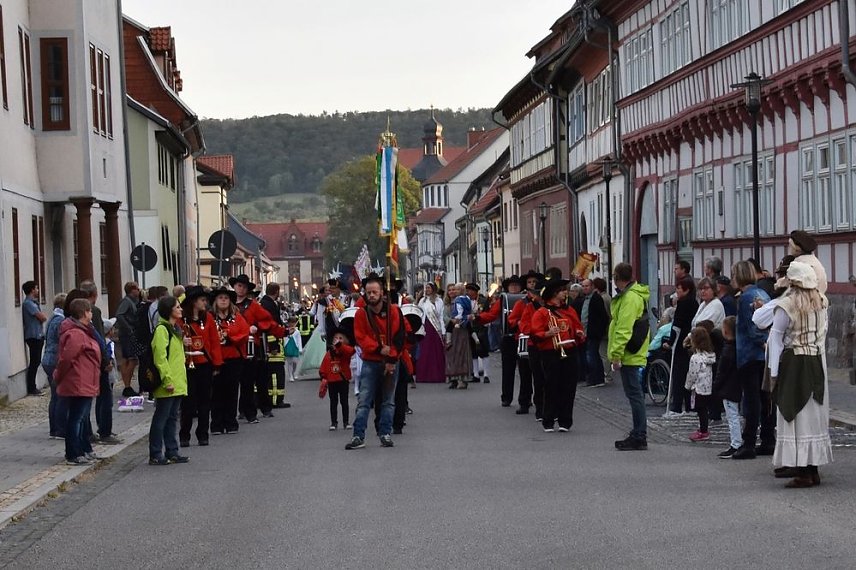 Bild: Bauernheer eroberte wieder Bad Frankenhausen