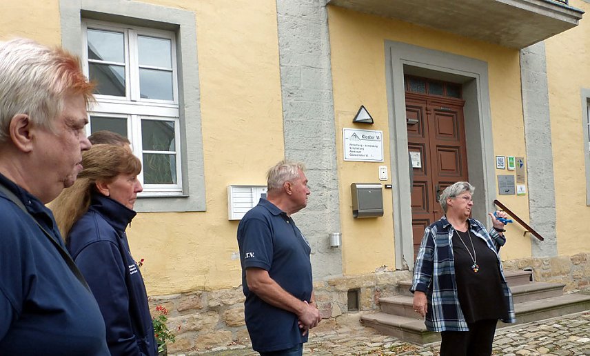 Bild: Fahrt zum Klostergut