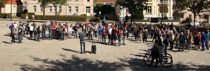 Bild: Fridays for Future Demonstration auf dem Theaterplatz