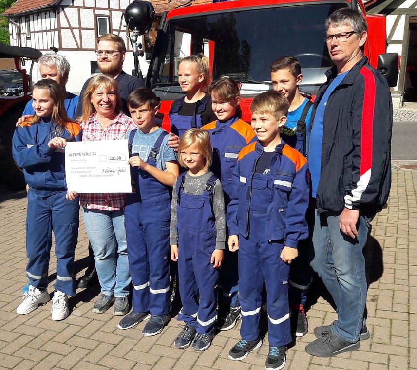Bild: Freiwillige Feuerwehren gestalteten Kinderfeste