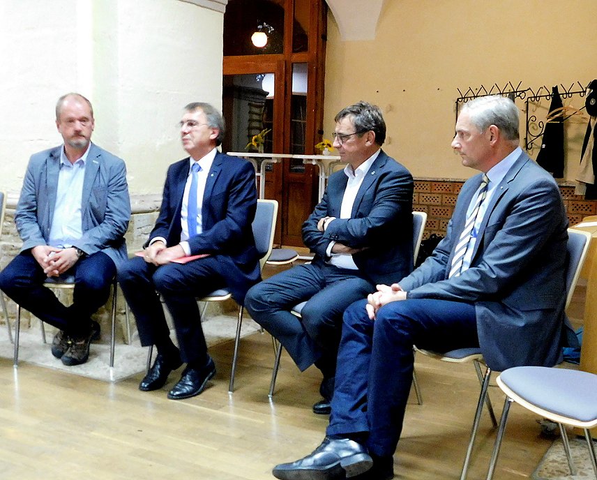 Bild: Besuch vom Vatikan
