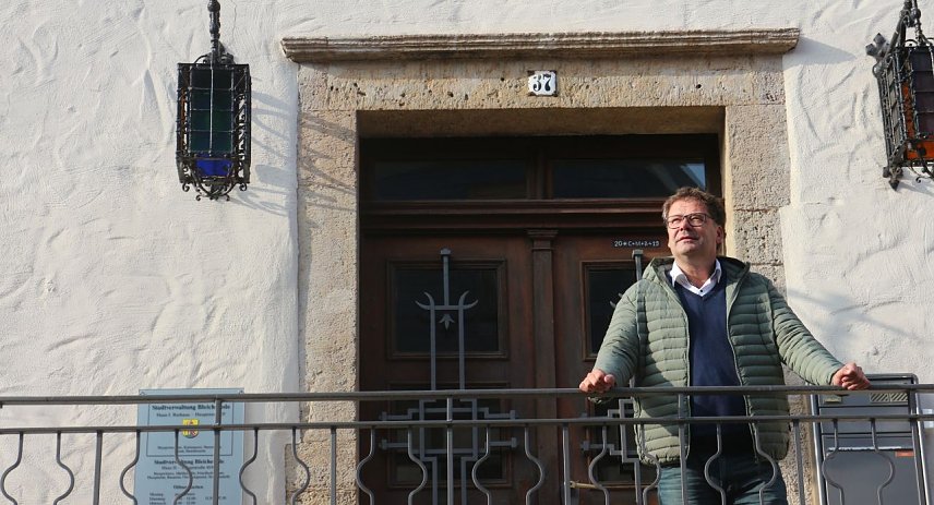Bild: Bleicherodes B&uuml;rgermeister Frank Rostek: "Wir wollen in jedem Ort etwas bewegen"