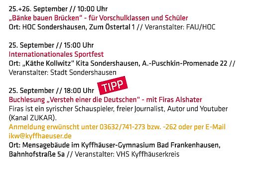 Bild: Tipps zur Interkulturellen Woche
