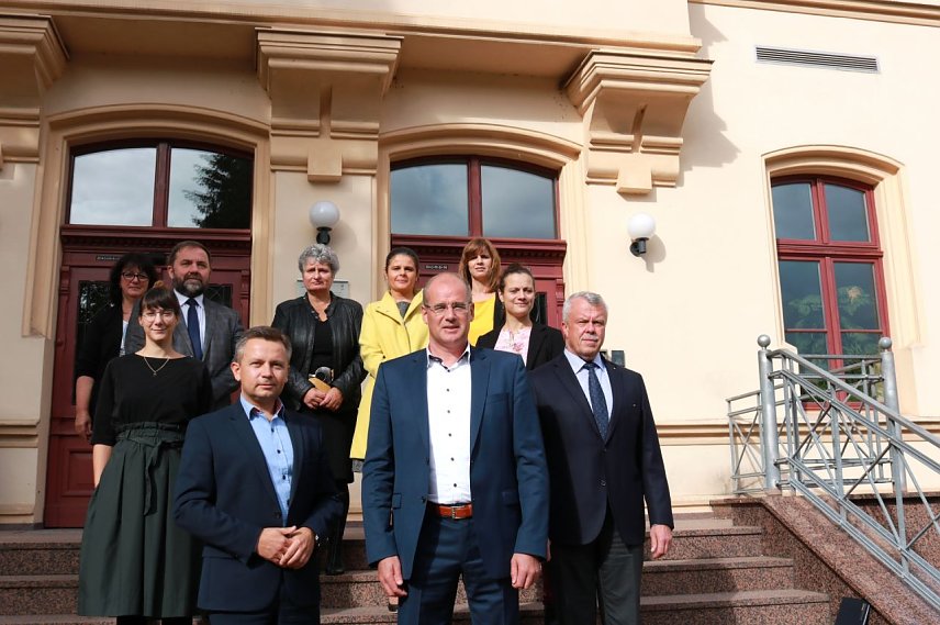 Bild: Der Landkreis Nordhausen konnte jetzt bereits zum wiederholten Mal Vertreter aus Gostyn in Polen begr&uuml;&szlig;en.