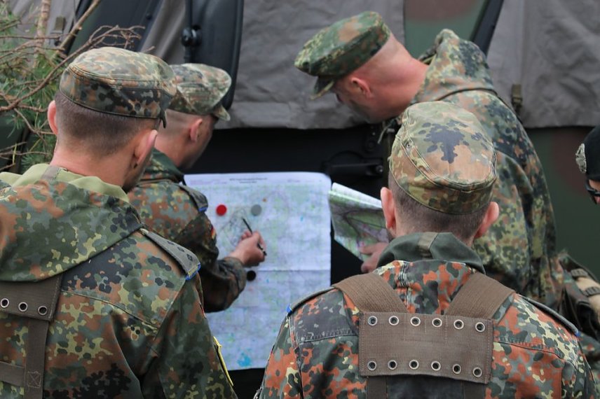 Bild: Versorgungsbataillon 131 auf dem Truppen&uuml;bungsplatz