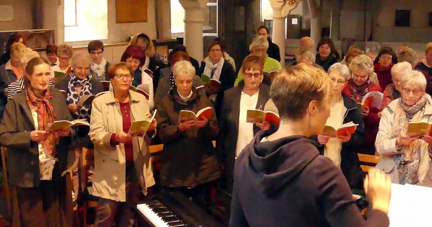 Bild: 1. Kreis-Chor-Tag in Bleicherode
