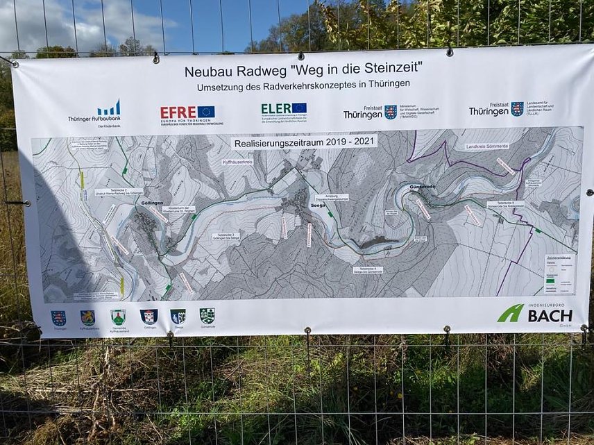 Bild: Spatenstich f&uuml;r neuen Radweg