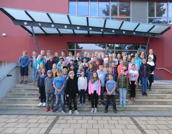 Bild: Die neuen 5. Klassen des Schiller-Gymnasiums
