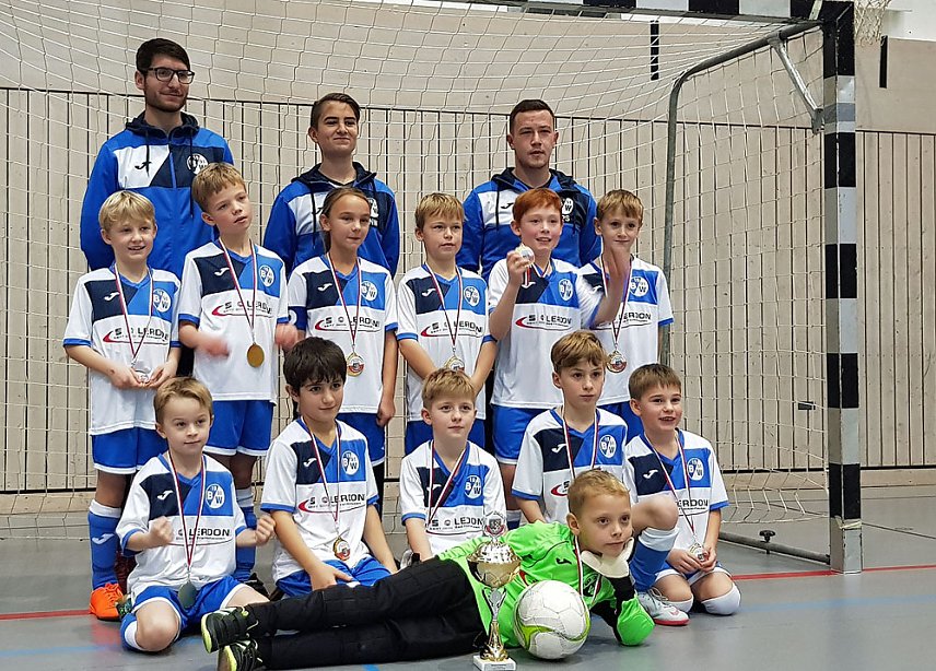 Bild: F-Junioren SV Blau Wei&szlig; Bad Frankenhausen 2018/19