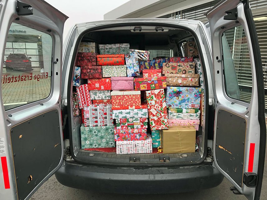 Bild: Weitere Aktion Weihnachten im Schuhkarton