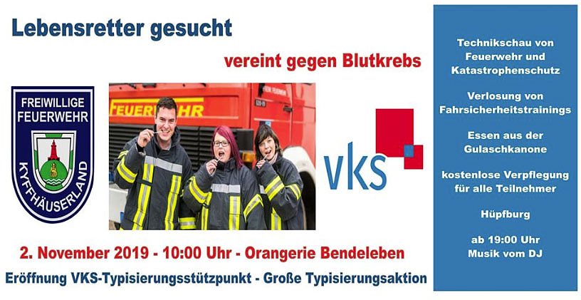 Bild: Er&ouml;ffnung Typisierungsst&uuml;tzpunkt steht bevor