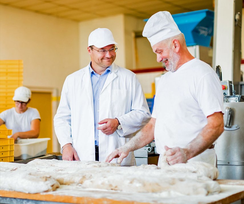 Bild: Vom Feld in die B&auml;ckerei.