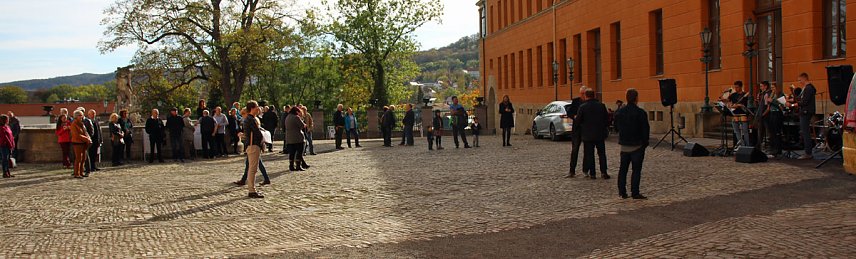Bild: An der Musik "geschnuppert"