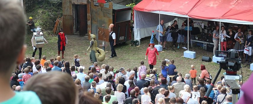 Bild: Ritter Rost feierte 2016 auf dem Burgberg Geburtstag