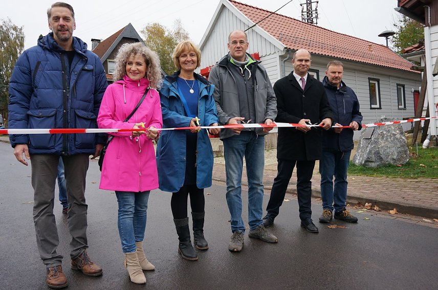 Bild: Stra&szlig;enfreigabe Sophienhof