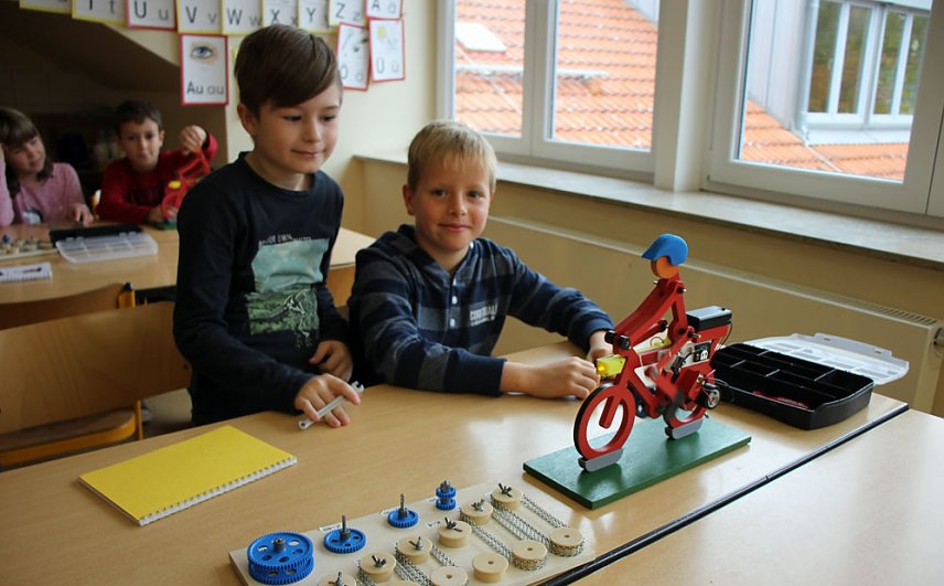 Bild: Spannender Projekttag an der GS Franzberg