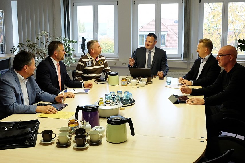 Bild: Strategietreffen zur Zukunft der Region Nordth&uuml;ringen durch die Bindung von Schulabsolventen an der Hochschule Nordhausen