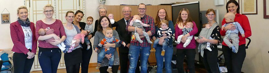 Bild: Babytreffen im Landratsamt Kyffh&auml;userkreis