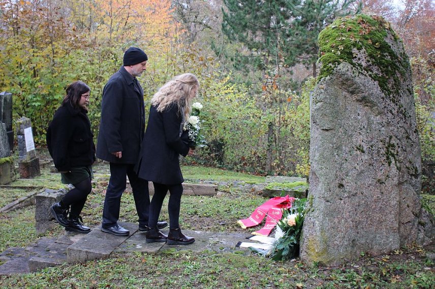 Bild: Gedenken an Pogromnacht und Volkstrauertag