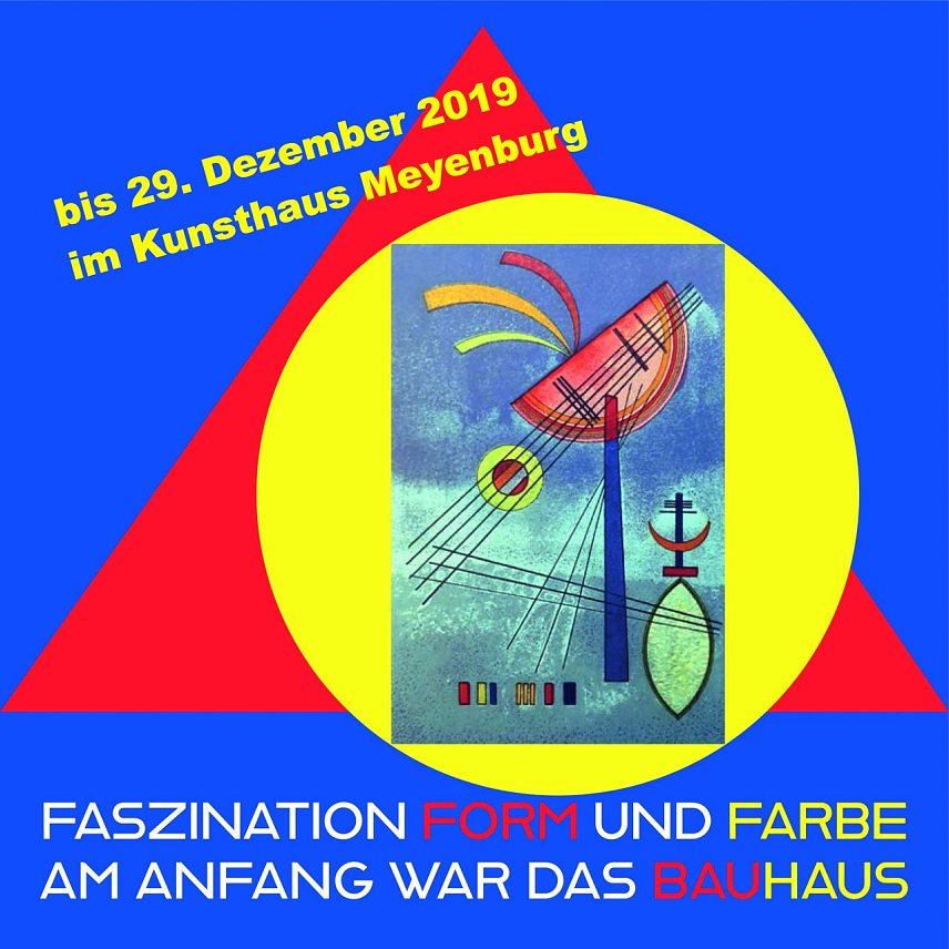Bild: Bauhaus-Ausstellung im Kunsthaus Meyenburg