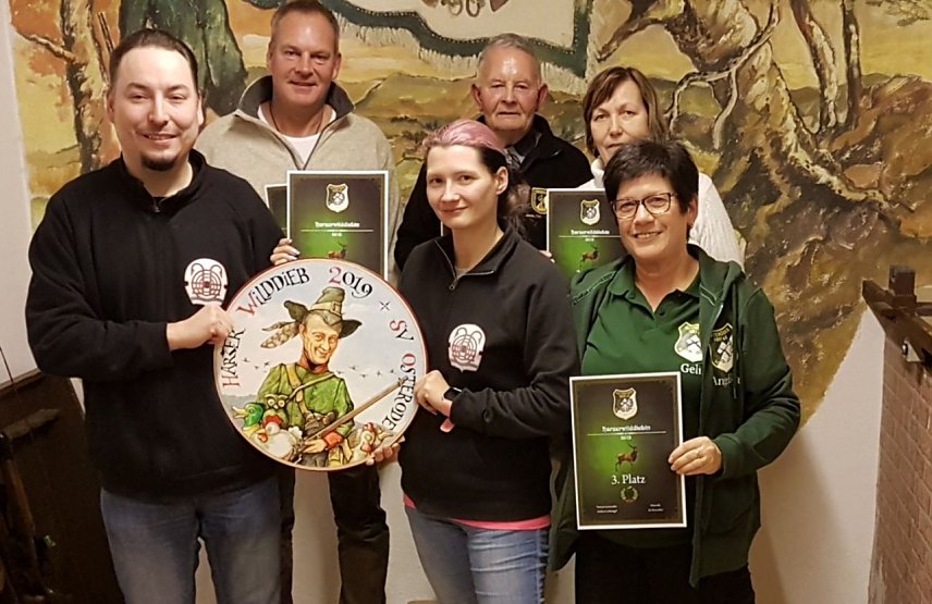 Bild: Die Sieger des Harzer Wilddiebschie&szlig;ens 2019