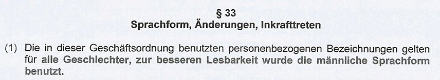 Bild: R&uuml;ckst&auml;ndiges Signal im Stadtrat?