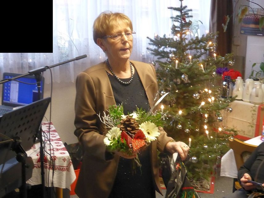 Bild: Weihnachtsfeier im Verband der Behinderten