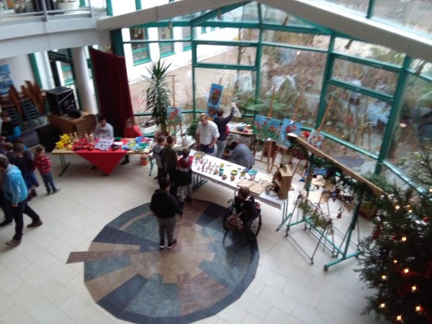 Bild: Nikolausvormittag in der Schule