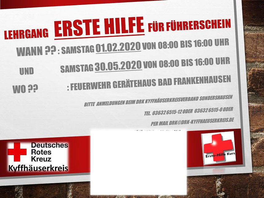 Bild: Zum Lehrgang anmelden