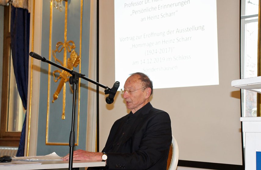 Bild: Hommage an Heinz Scharr