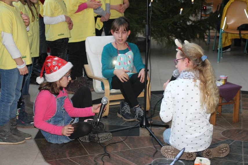 Bild: Weihnachtskonzert in der Franzbergschule