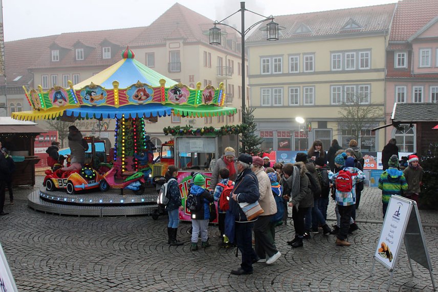 Bild: Weihnachtsmarkt in Sondershausen er&ouml;ffnet
