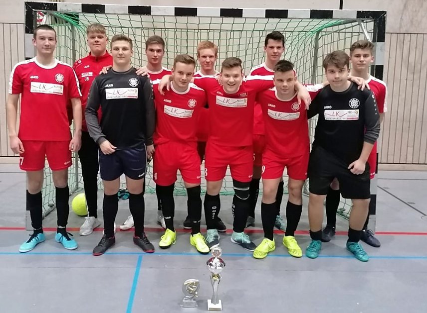Bild: Endstand Kreismeisterschaft im Hallenfu&szlig;ball der Junioren (1)