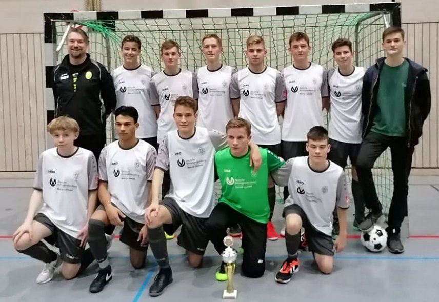 Bild: Endstand Kreismeisterschaft im Hallenfu&szlig;ball der Junioren (1)