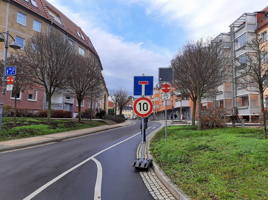 Bild: Ver&auml;nderte Verkehrsf&uuml;hrung in Sondershausen