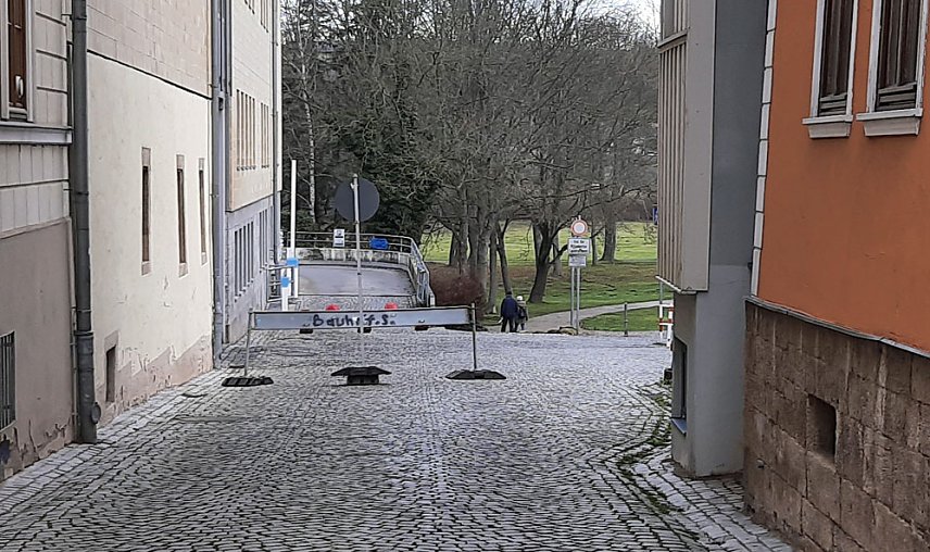 Bild: Ver&auml;nderte Verkehrsf&uuml;hrung in Sondershausen
