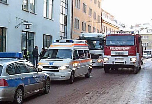 Bild: Brand in Carl-Schroeder-Stra&szlig;e Sondershausen