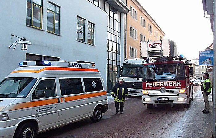 Bild: Brand in Carl-Schroeder-Stra&szlig;e Sondershausen