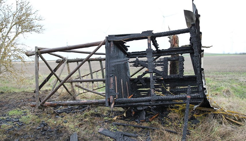 Bild: Brandstiftung