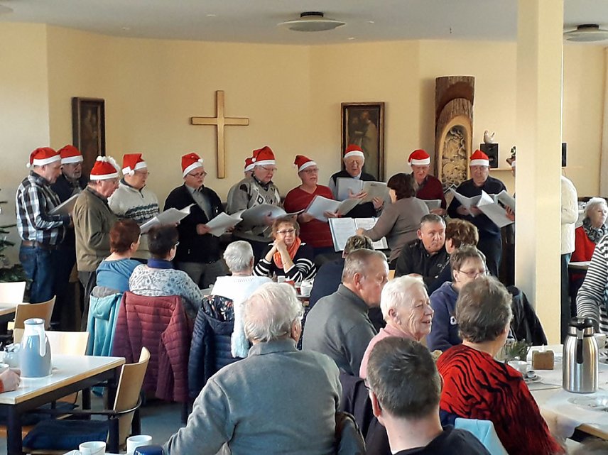 Bild: Adventsfeier im Haus Jona