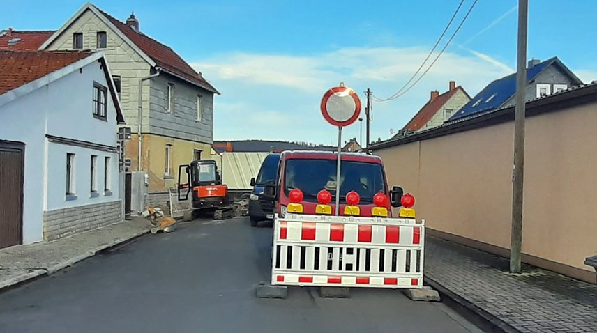 Bild: Von den Baustellen