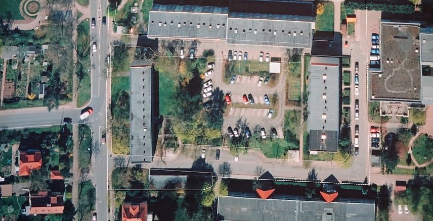 Bild: Ansicht Ossietzky Hof.