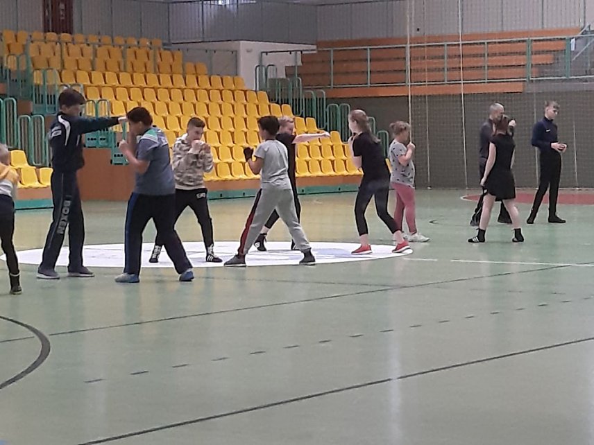 Bild: Nordh&auml;user Boxjugend am Olympiast&uuml;tzpunkt in Frankfurt/Oder