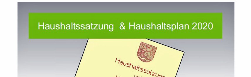 Bild: Entwurf Haushalt 2020 vorgestellt
