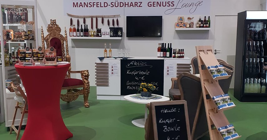 Bild: Stand bei der Gr&uuml;nen Woche 