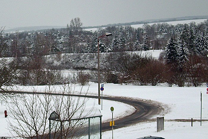 Bild: Stra&szlig;e des Friedens im Winter