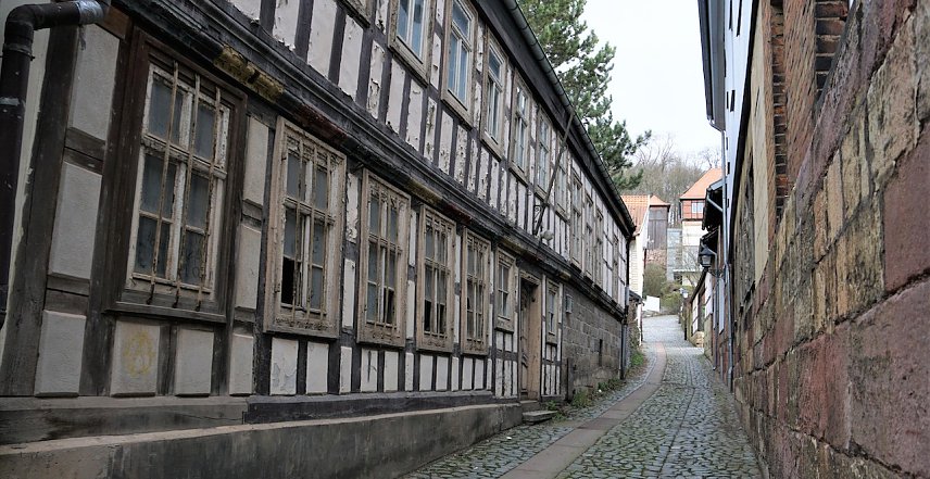 Bild:  Blick in die Altendorfer Kirchgasse.
